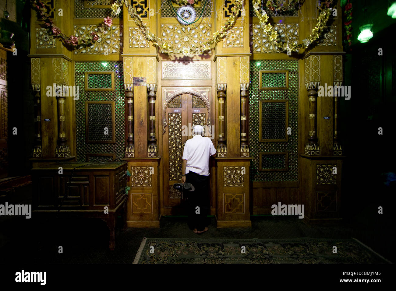 Tomb of Sheikh Al-Rifi in Al-Rifai Mosque, Cairo, Al Qahirah, Egypt Stock Photo
