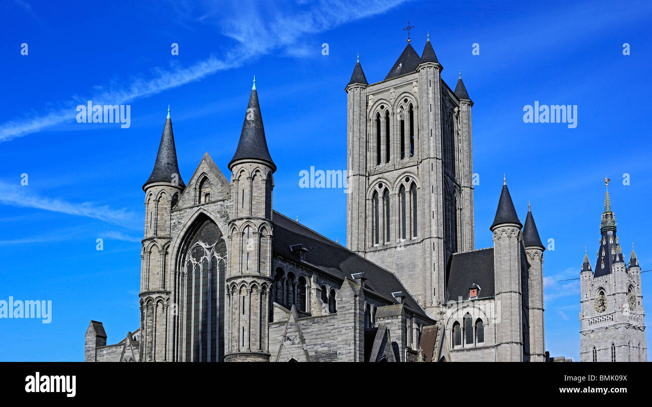 Saint Nicholas' Church, Ghent, Belgium Stock Photo
