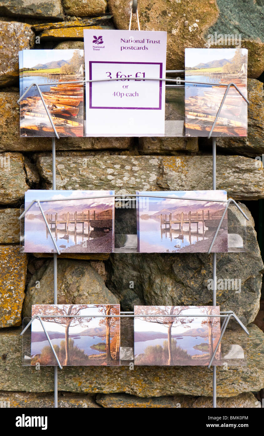 Postcards in a rack hi-res stock photography and images - Alamy