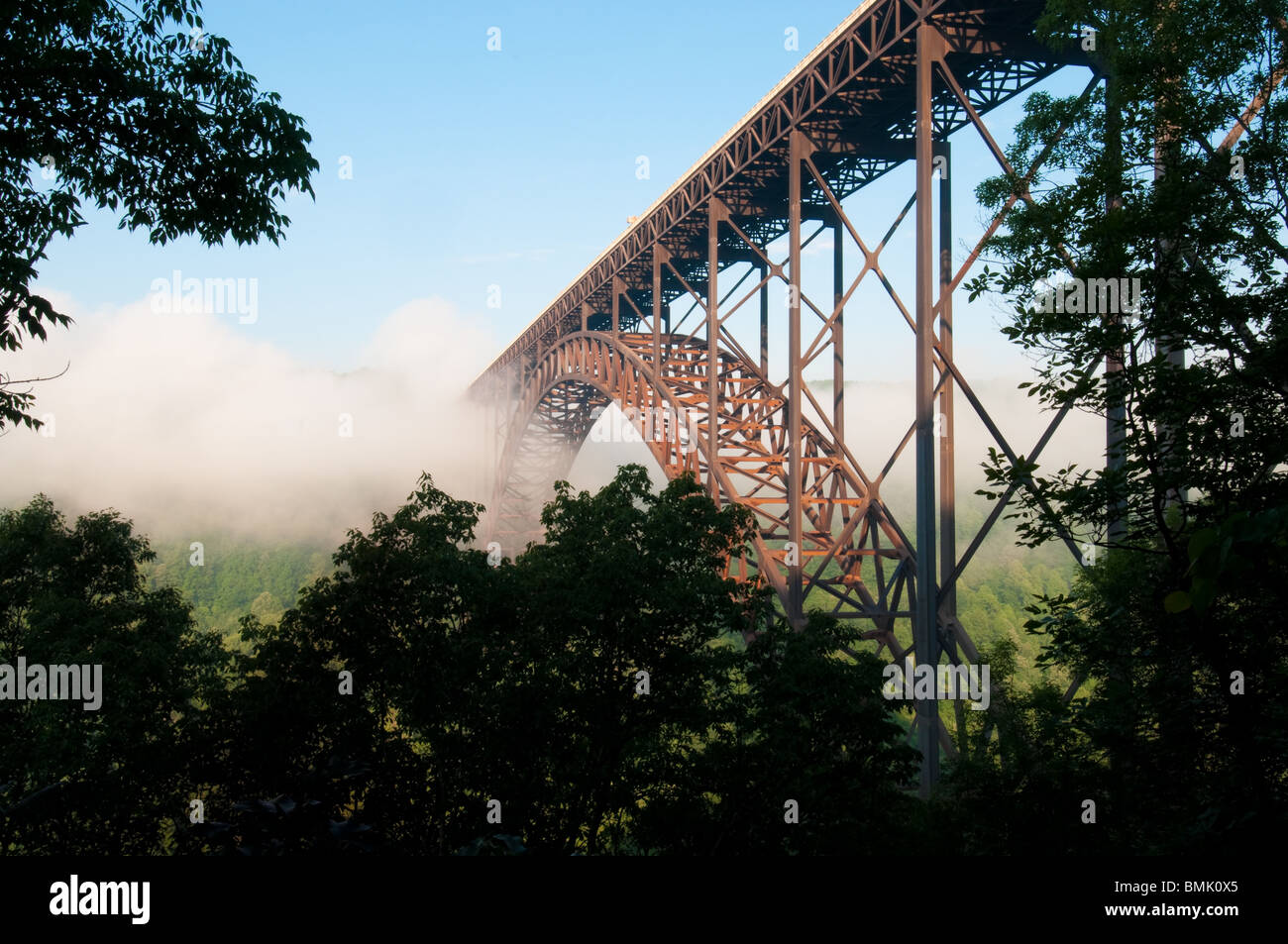 New River Bridge Stock Photo Alamy