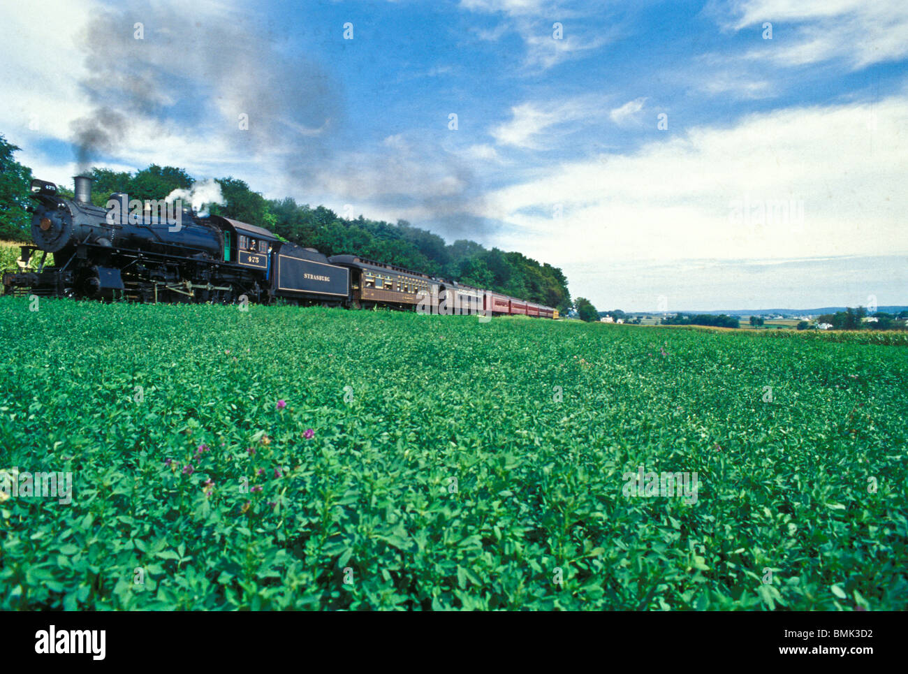 Railroad heritage museums Strasburg, PA. Excursion trains Lancaster