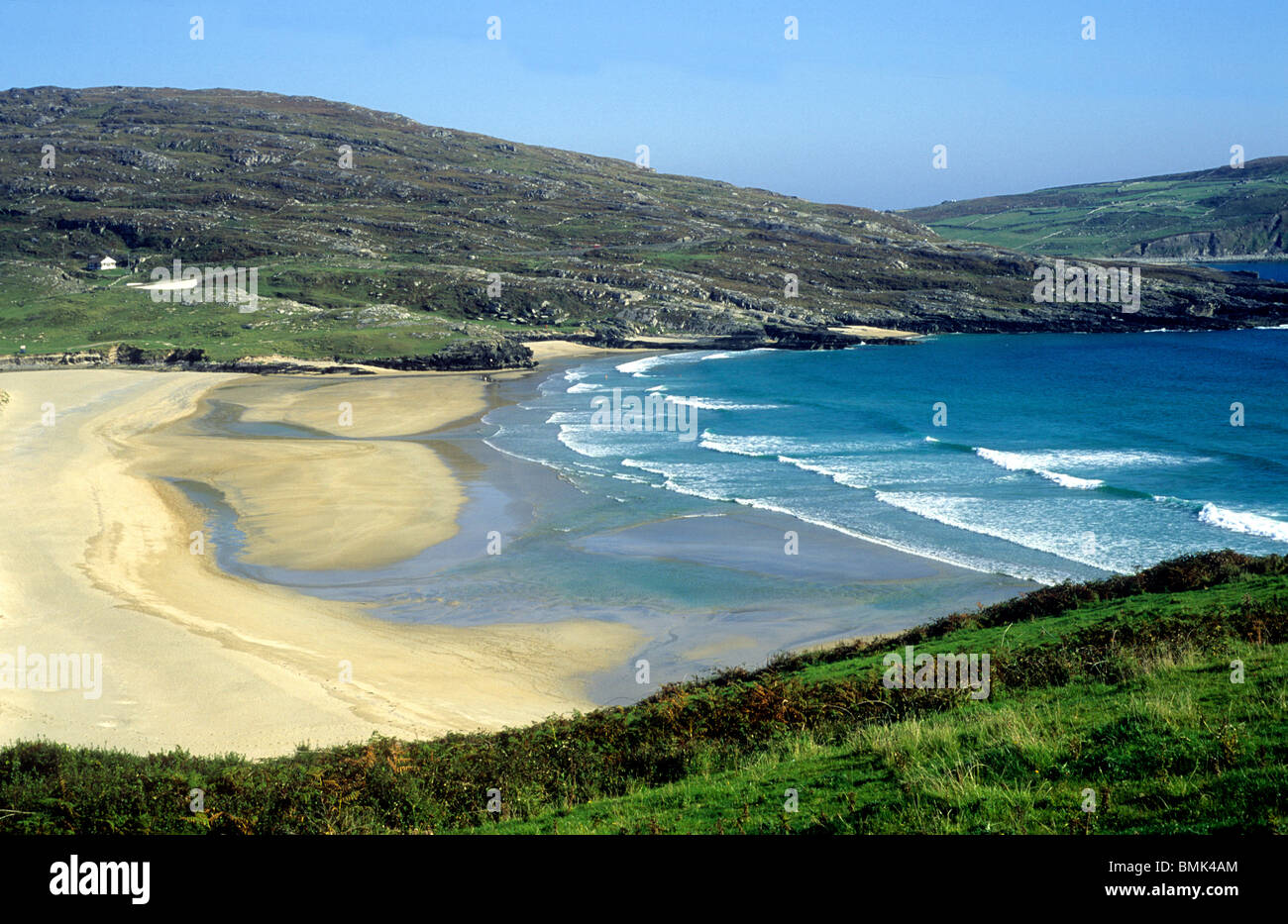 Barleycove Beach, County Cork, Ireland Eire Irish beaches coast coastal scenery sea sand waves Stock Photo