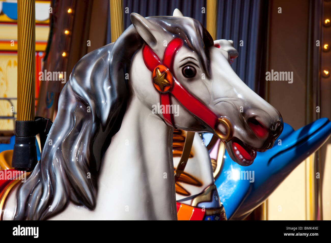 Carrousel horse Stock Photo