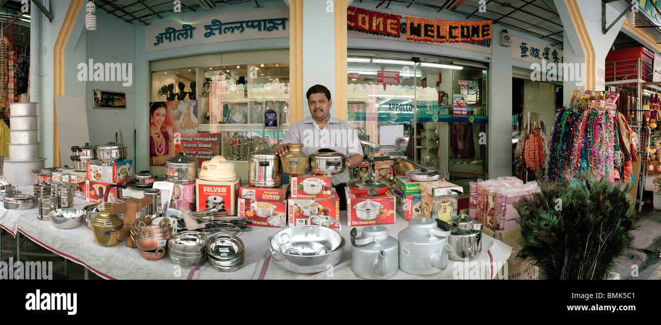 FoodHardware Stall Little India Singapore Stock Photo Alamy