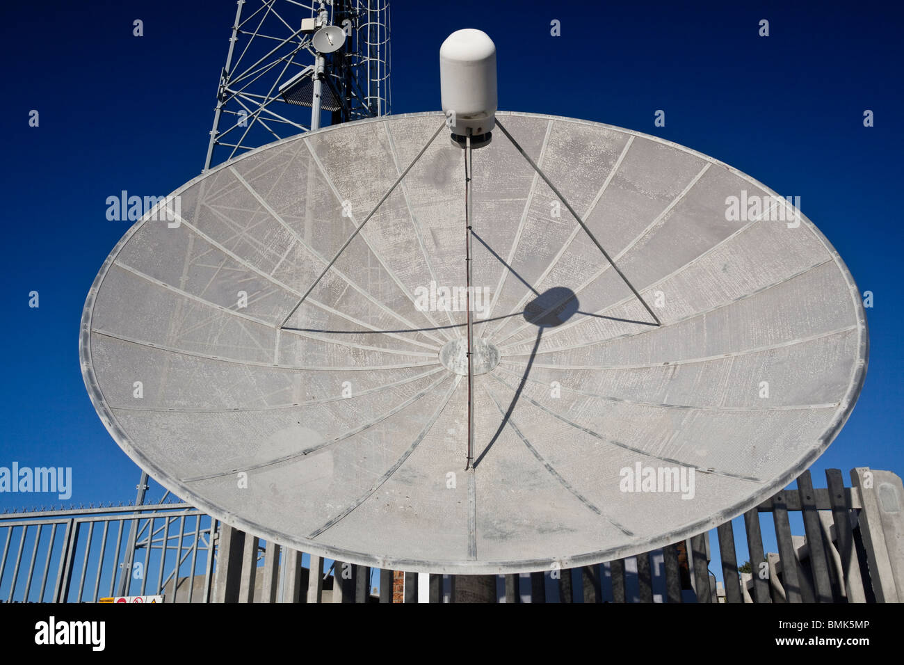 Satellite dish, Cape Agulhas, Overberg, Western Cape, South Africa Stock Photo