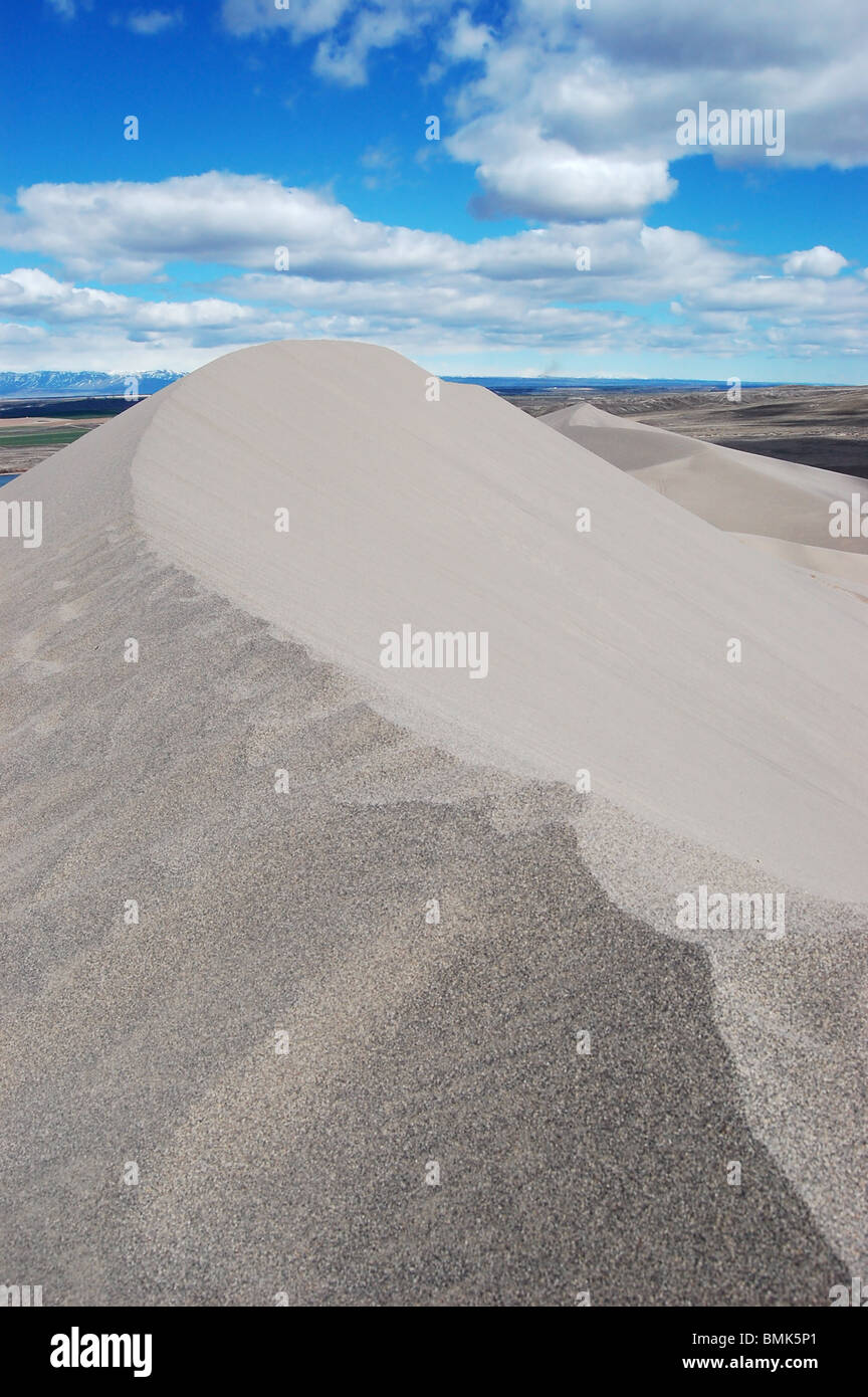 Peak of Bruneau Sand Dunes, Idaho. Tallest sand dune in the United
