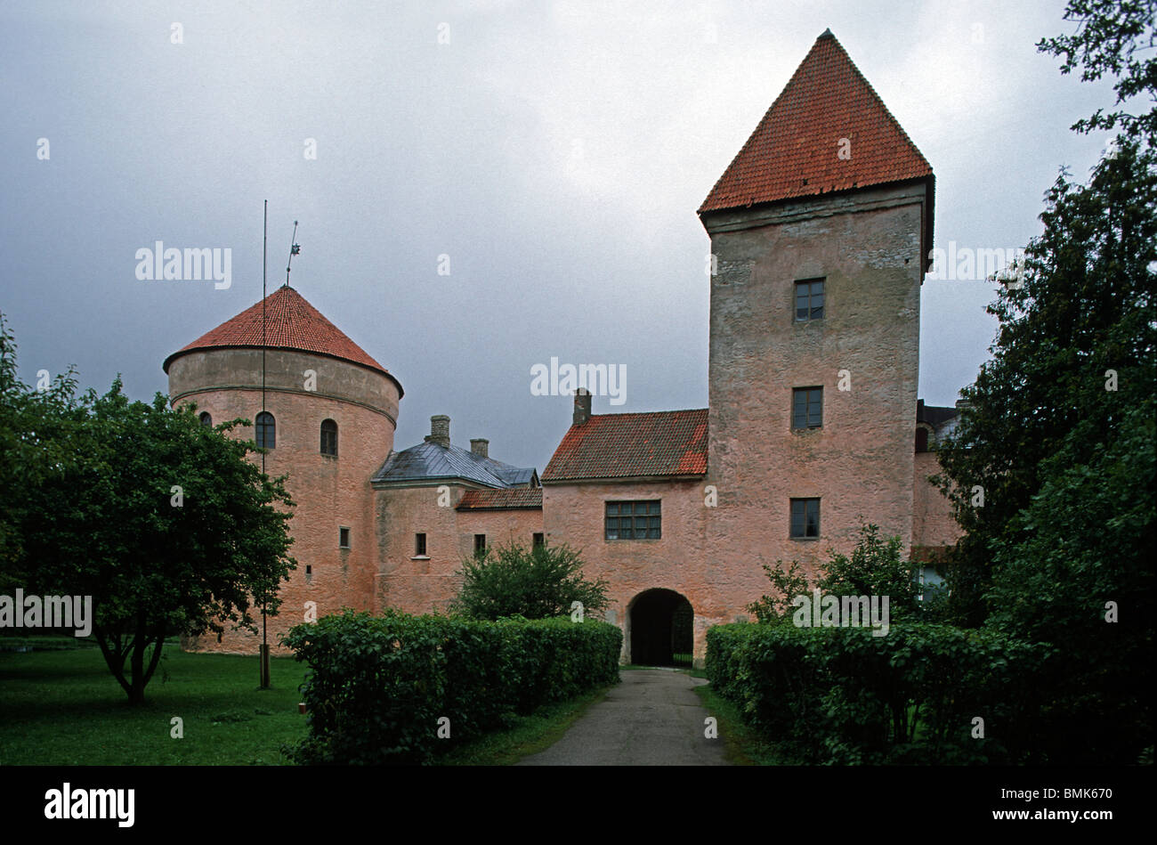 Estonia,Koluvere,Stronghold,13th C. Stock Photo