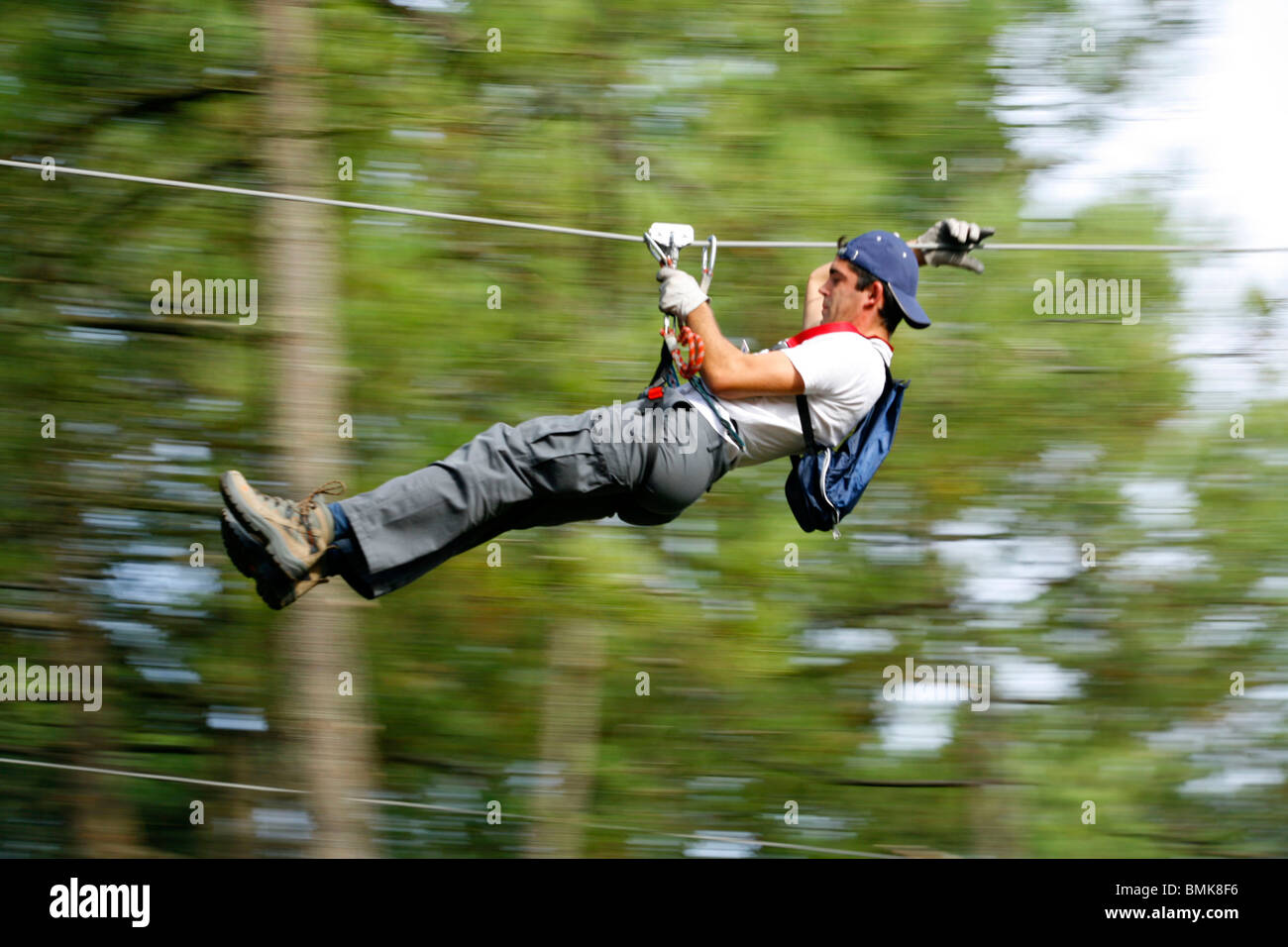 Adventure park Stock Photo