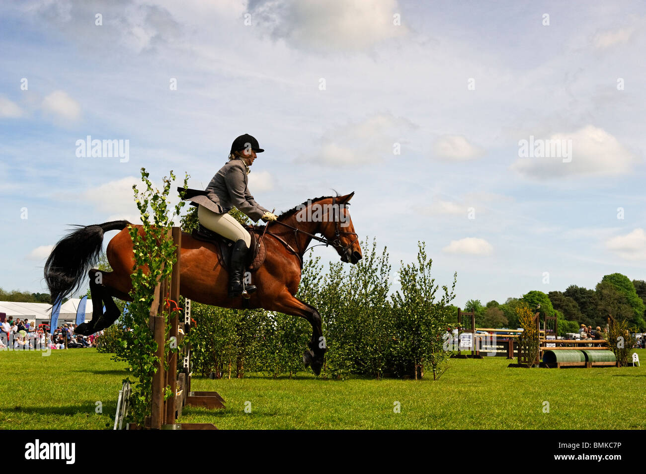 Equestrian event at the Northumberland County Show in Corbridge Stock Photo