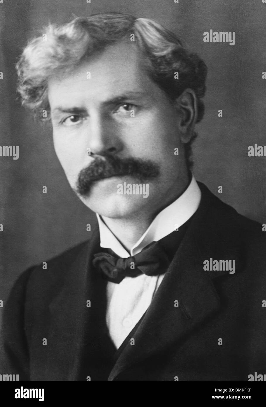 Undated photo of James Ramsay MacDonald (1866 - 1937) - Labour statesman and twice UK Prime Minister (1924 and 1929 - 35). Stock Photo