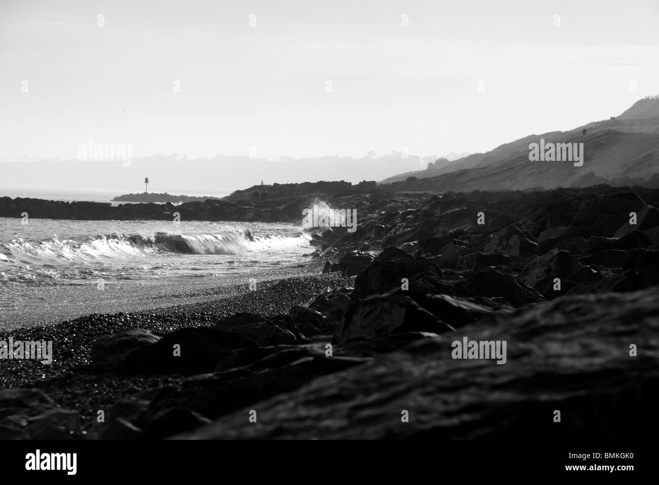 Barton on sea Black and White Stock Photos & Images - Alamy