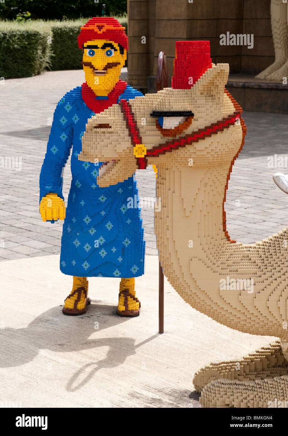 Legoland family theme park, Windsor, Berkshire, UK Stock Photo