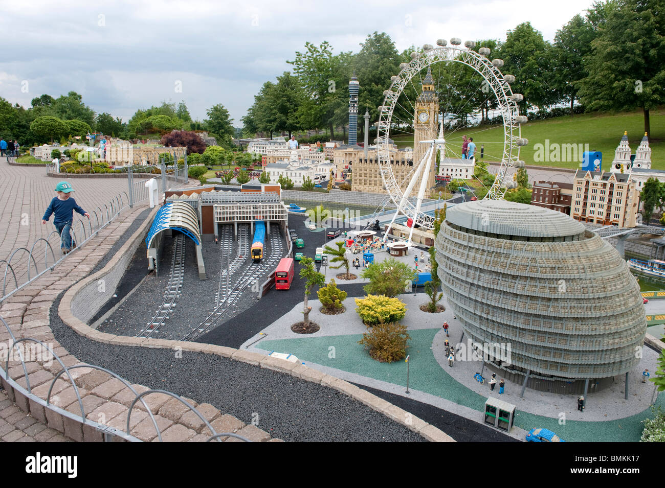 Legoland Theme Park, Windsor, Berkshire, UK Stock Photo