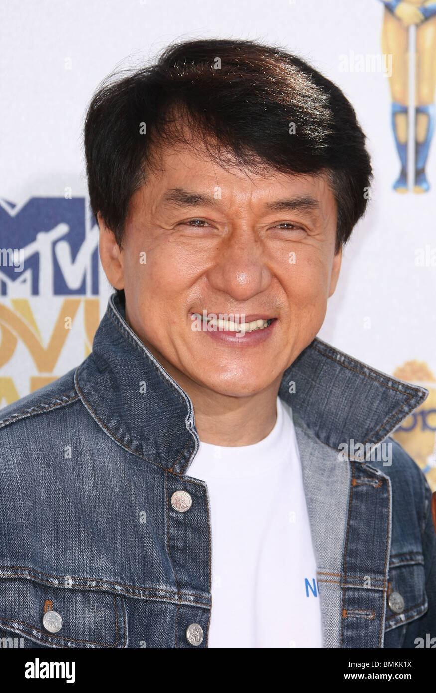 JACKIE CHAN 2010 MTV MOVIE AWARDS RED CARPET UNIVERSAL CITY LOS ANGELES