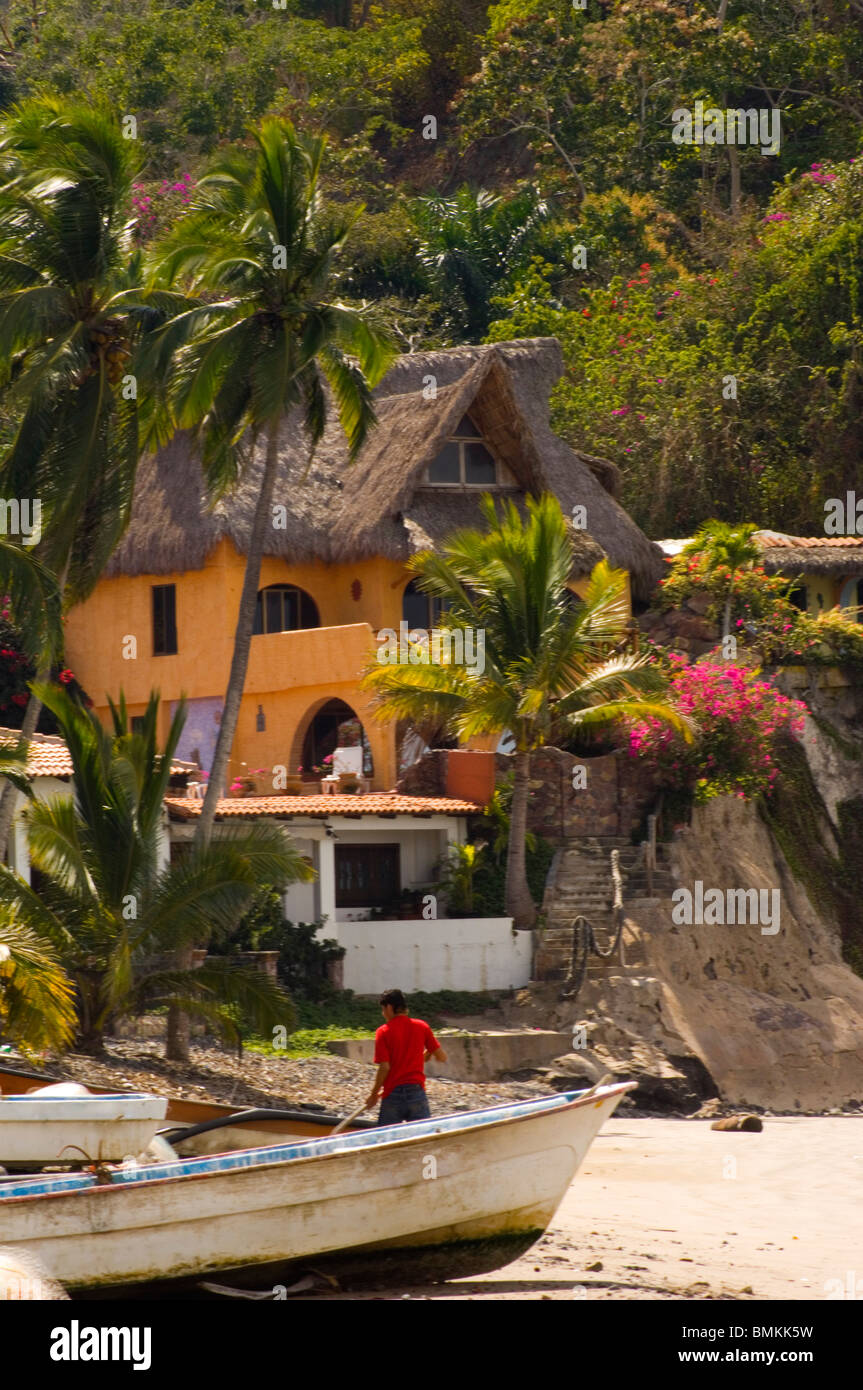 La Manzanilla Beach, Coasta Alegre, Mexico Stock Photo Alamy