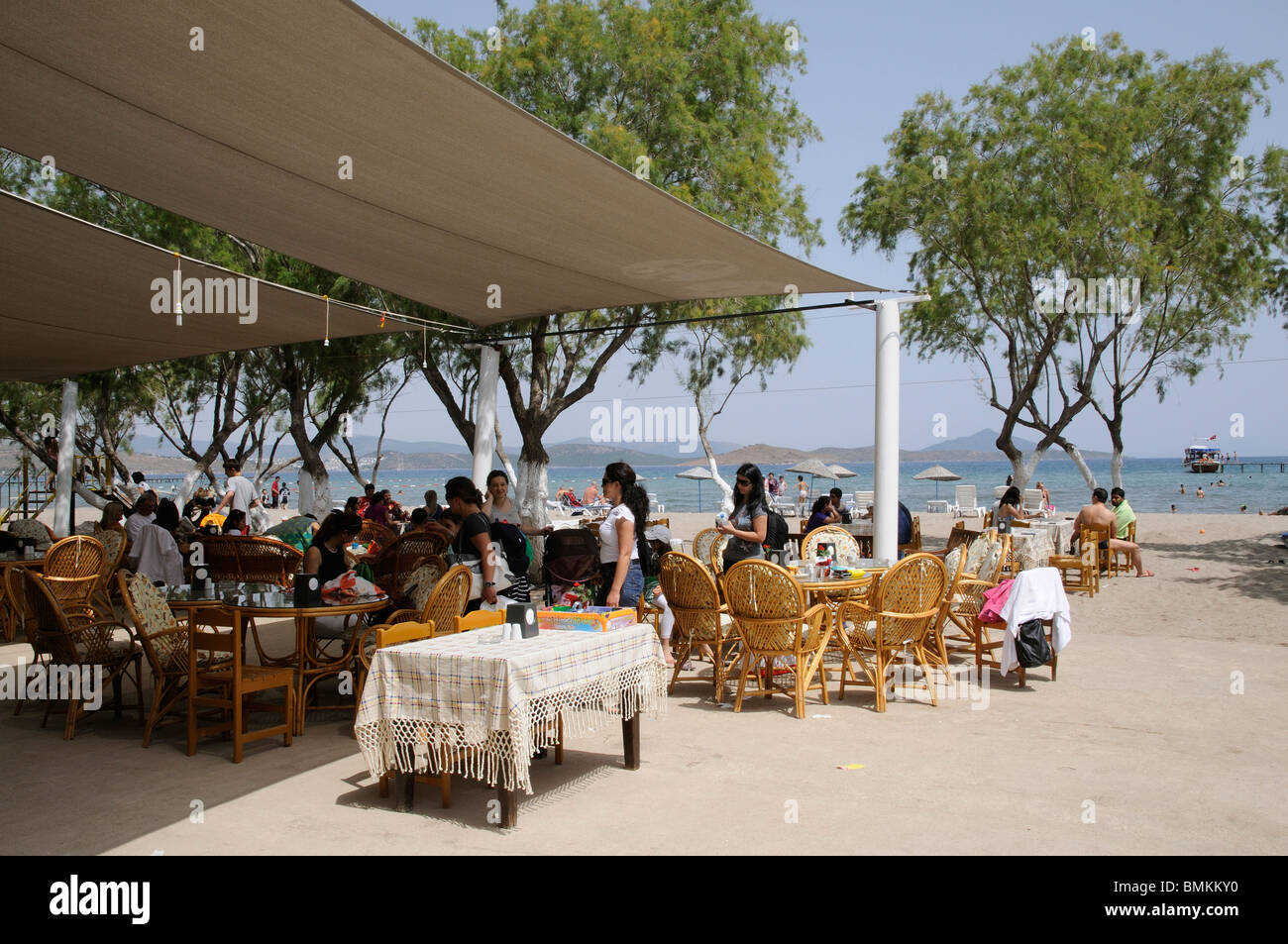 Bodrum Turkey Beach People Stock Photos Bodrum Turkey