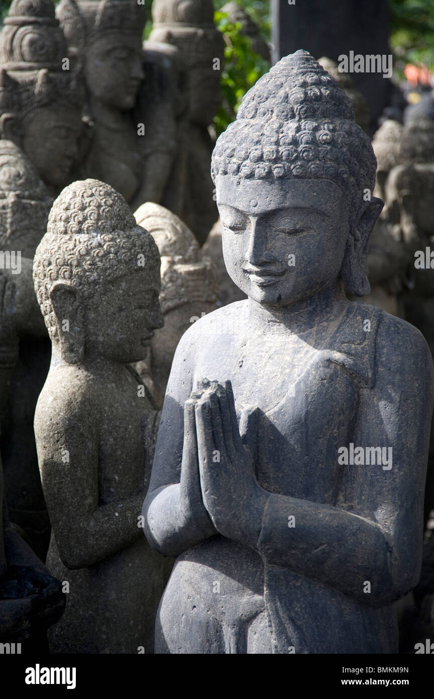 Bali, Indonesia, Asia; Stone Statues Stock Photo Alamy