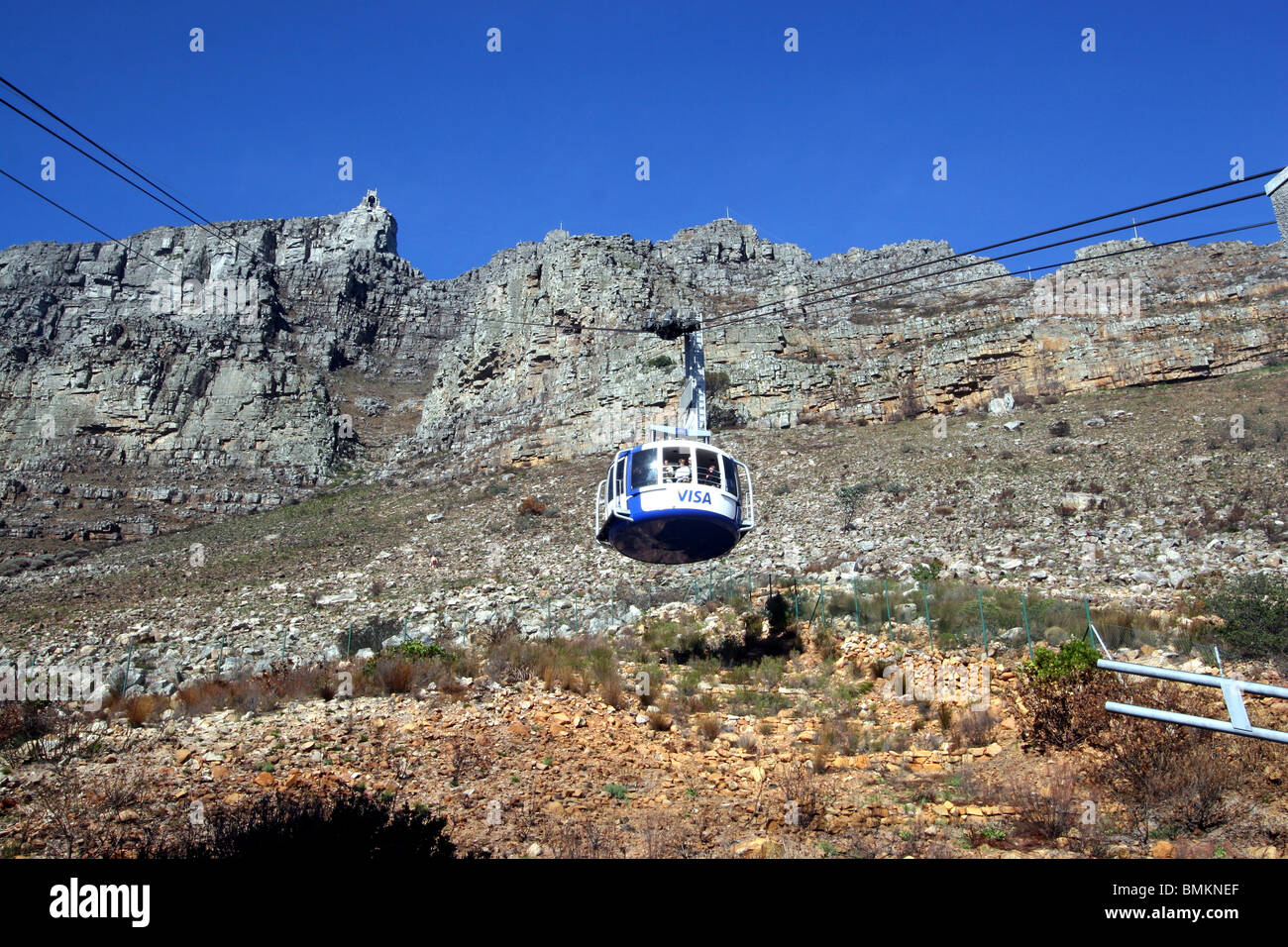 Table Mountain, Cape Town, South Africa. Stock Photo