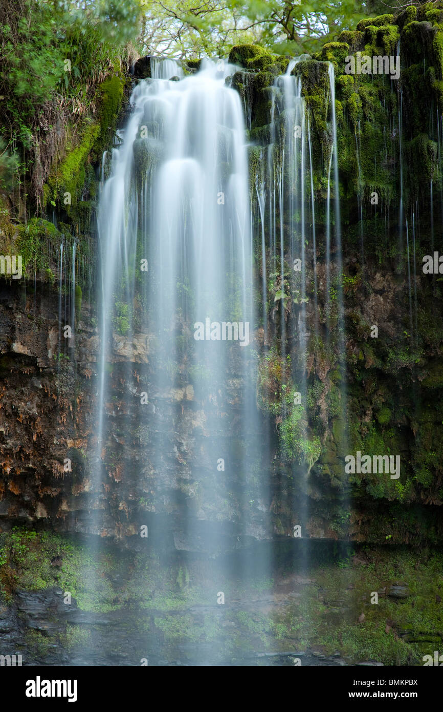 Sgwd-Yr-Eira, Brecon Beacons National Park, South Wales Stock Photo