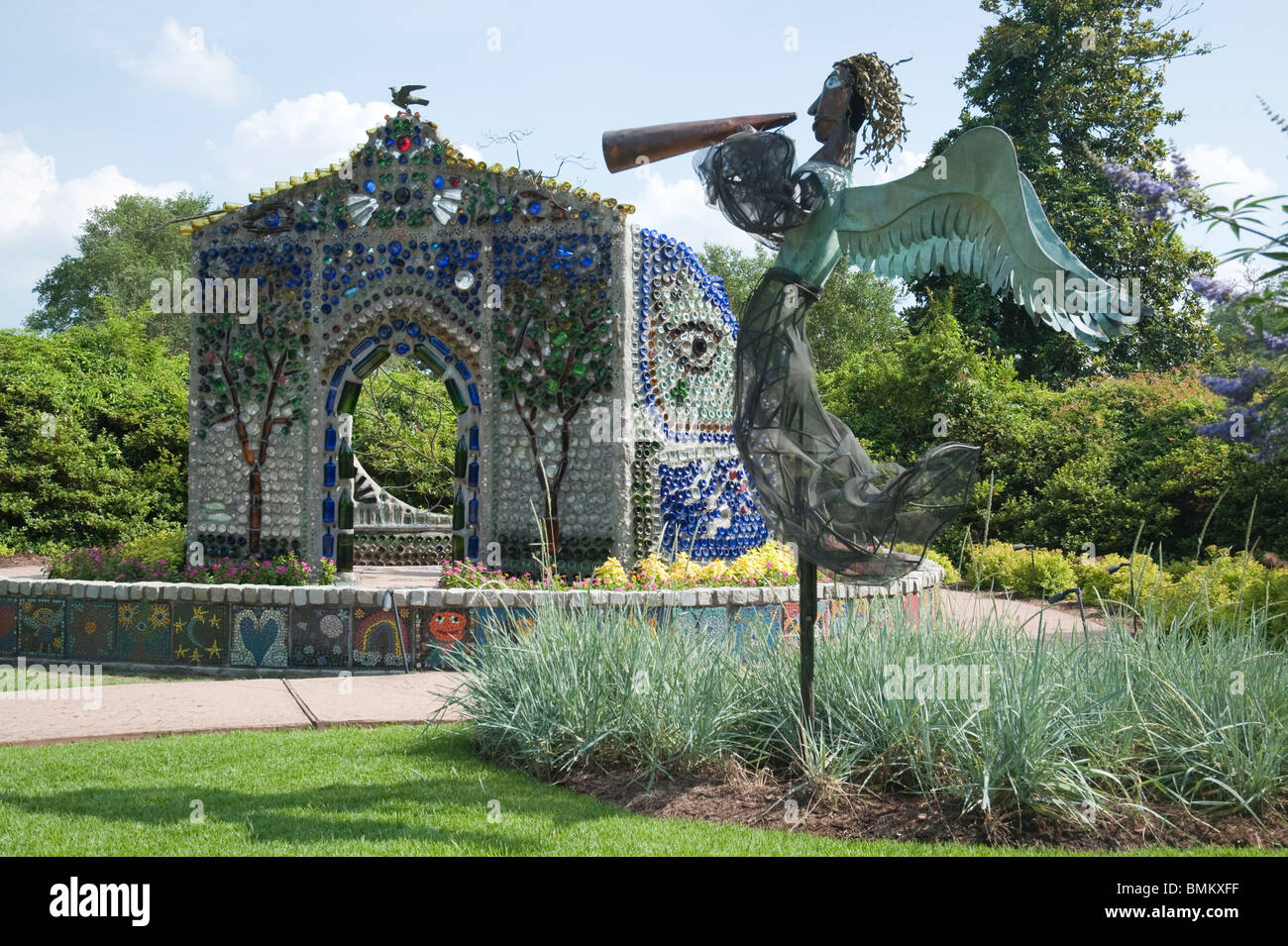 The Bottle Chapel at Airlie Gardens, Wilmington, North Carolina USA