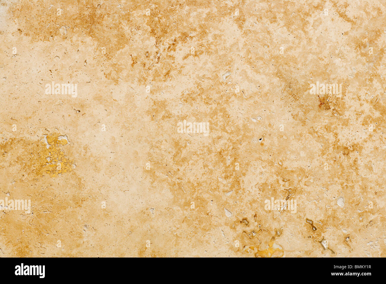 Travertine Stone Floor Tile Abstract Background Closeup Stock Photo