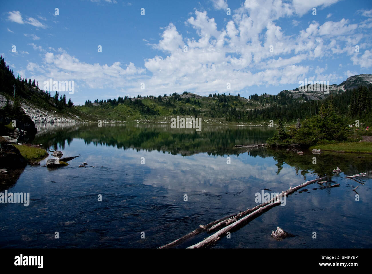 Rainbow Lake Stock Photo