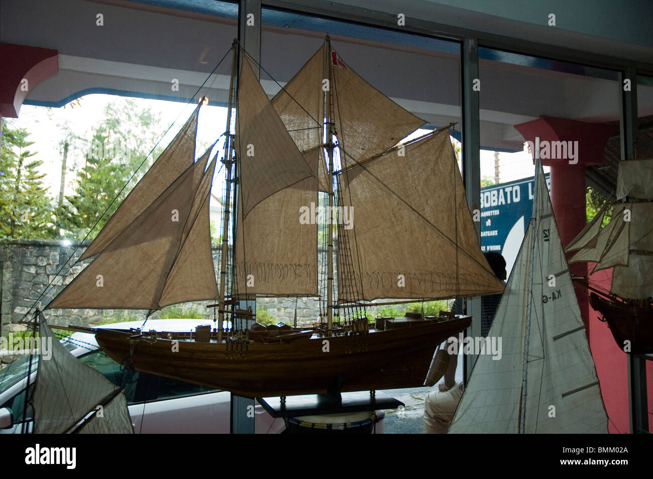 Mauritius curepipe ship model bule hires stock photography and images