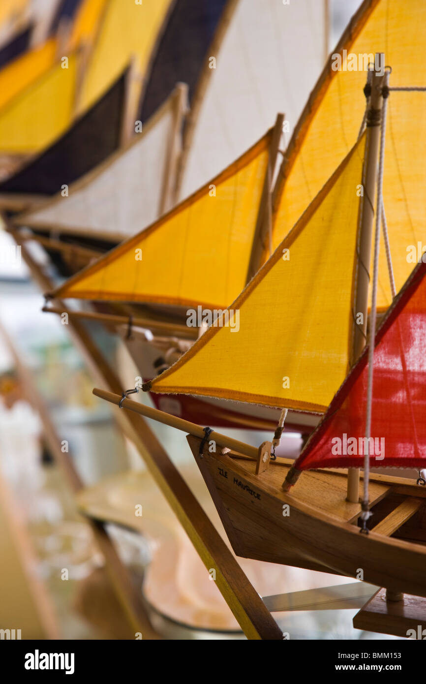 Mauritius, Southern Mauritius, Mahebourg, Model Ships in Mauritian