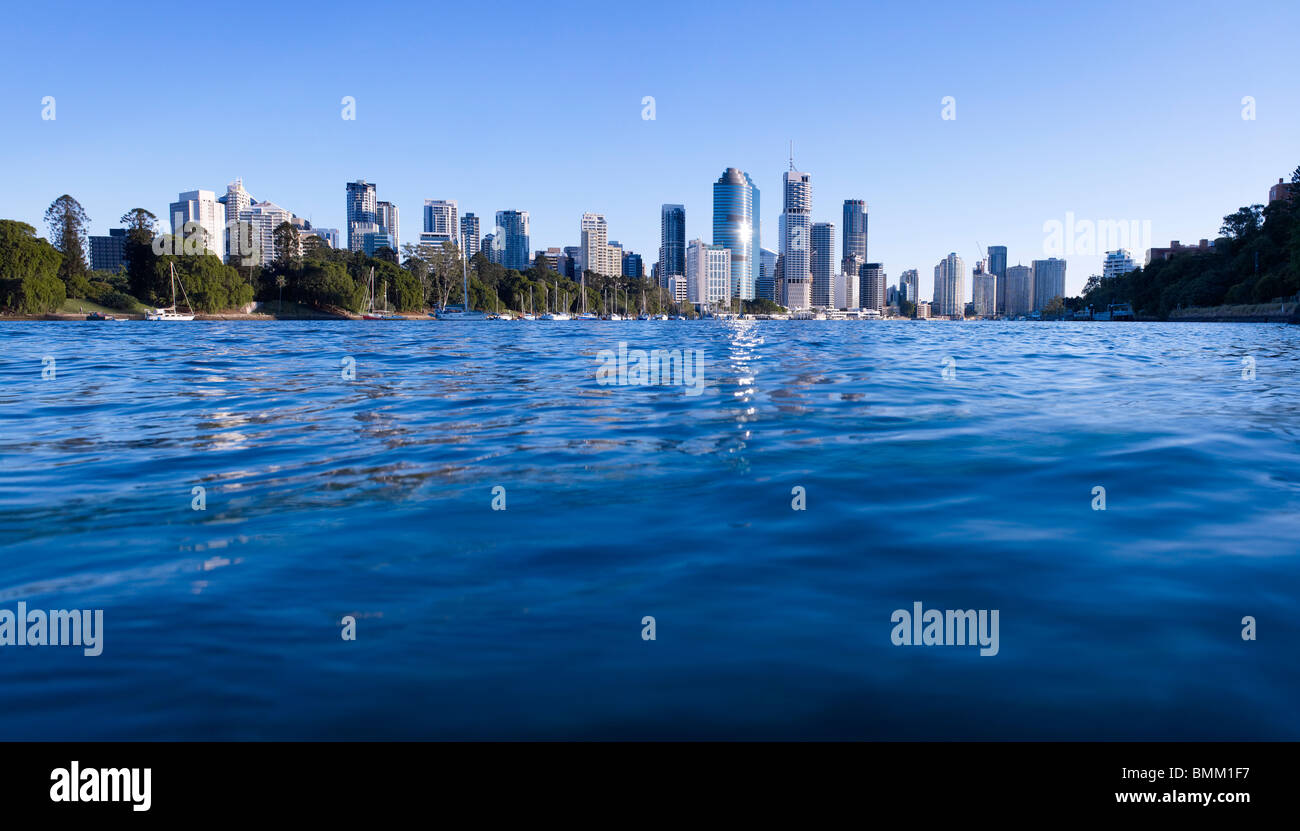 Brisbane panoramic cityscape Stock Photo