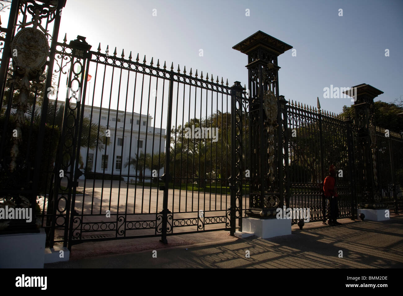 Senegal Dakar Presidential Palace Stock Photo Alamy