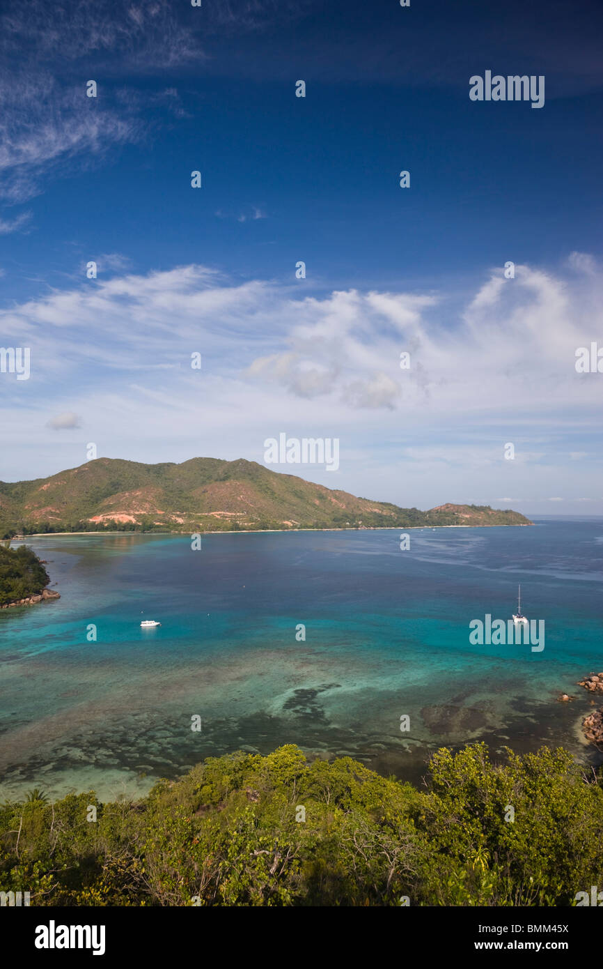 Seychelles, Praslin Island, Anse Volbert, Curieuse Bay Stock Photo