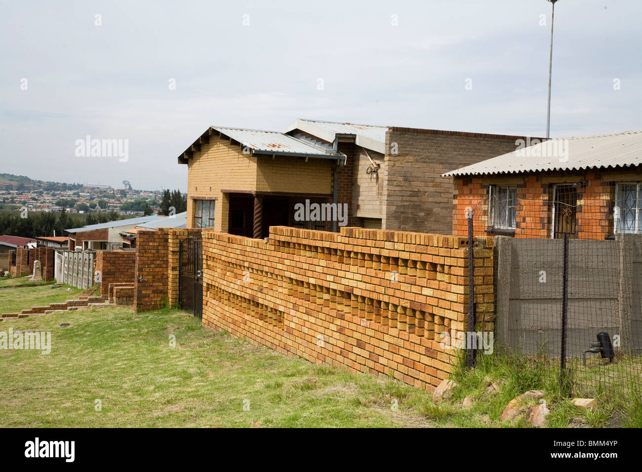 South Africa, Johannesburg. Housing in Soweto Stock Photo Alamy