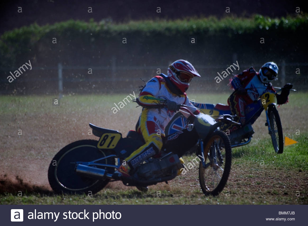 Grass Track Motorbikes Motorbike Stock Photos & Grass Track Motorbikes