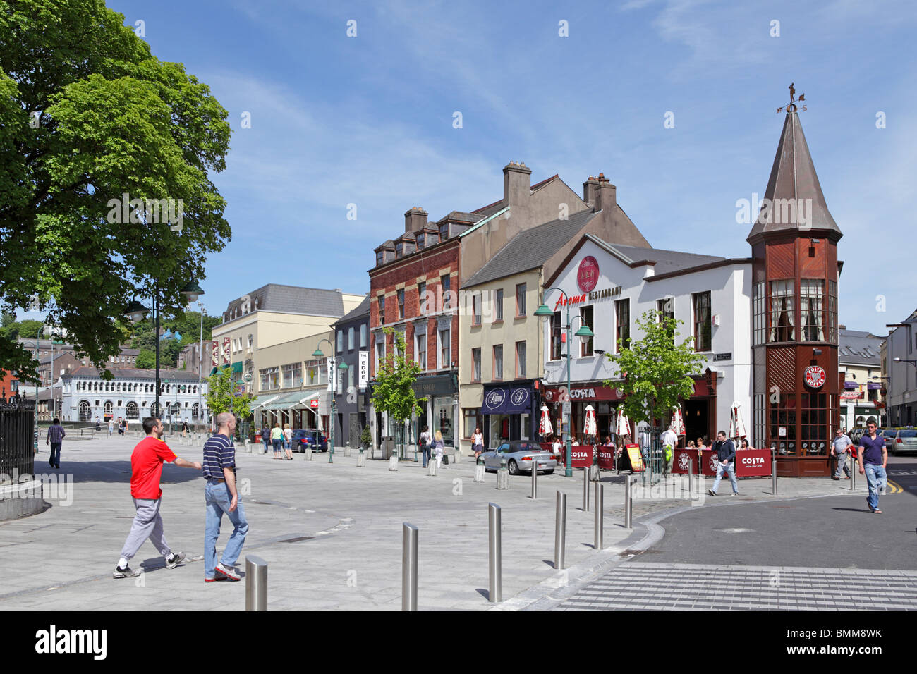 city centre of Cork City, Republic of Ireland Stock Photo