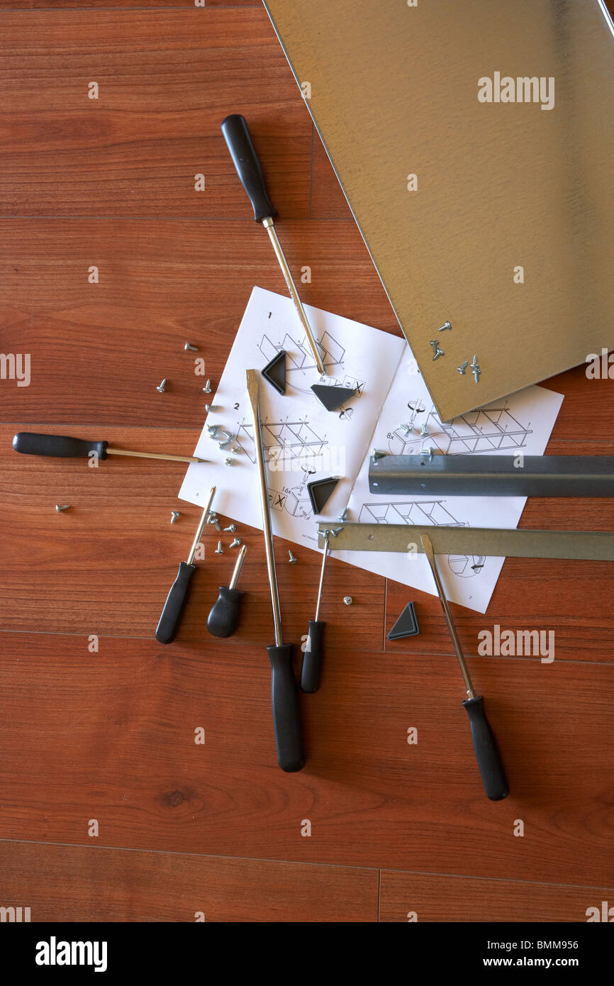 Flat pack furniture assembly hires stock photography and images Alamy