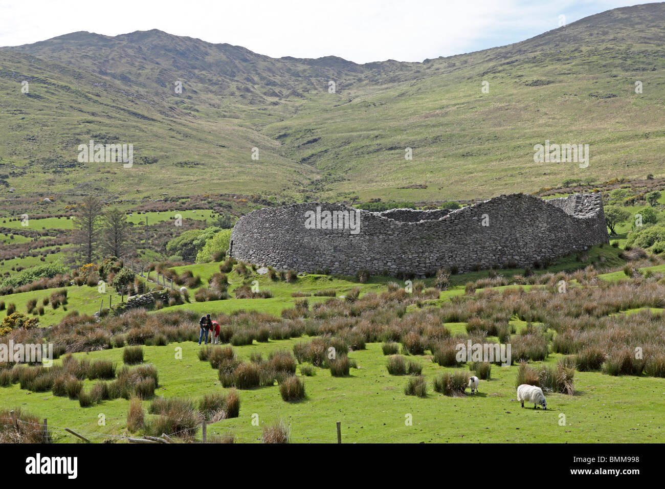 Staigue Stone Fort, Ring of Kerry, Republic of Ireland Stock Photo