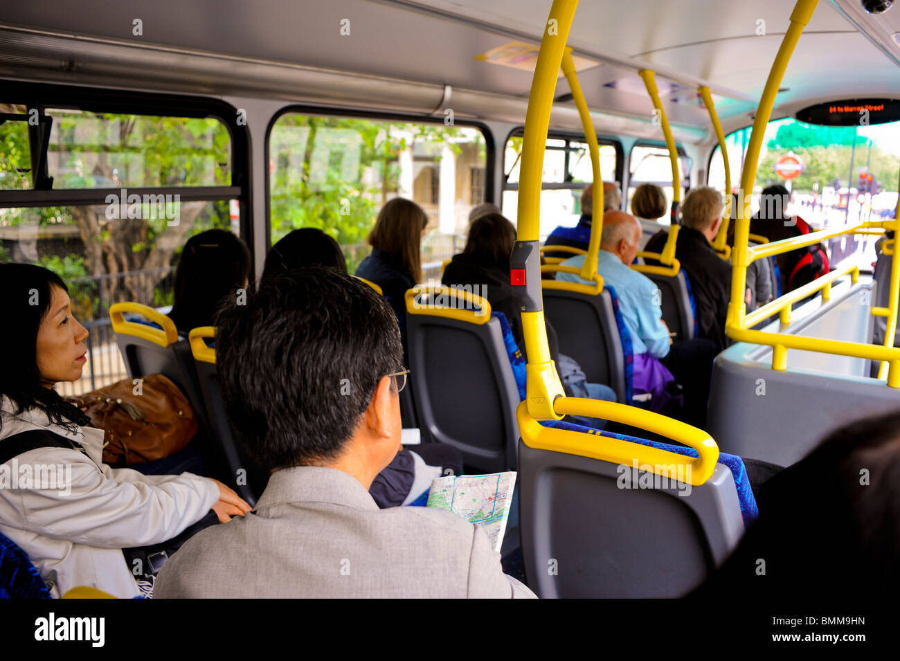 People Inside Bus