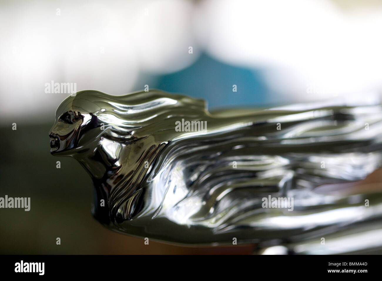 Cadillac Hood Ornament Stock Photo