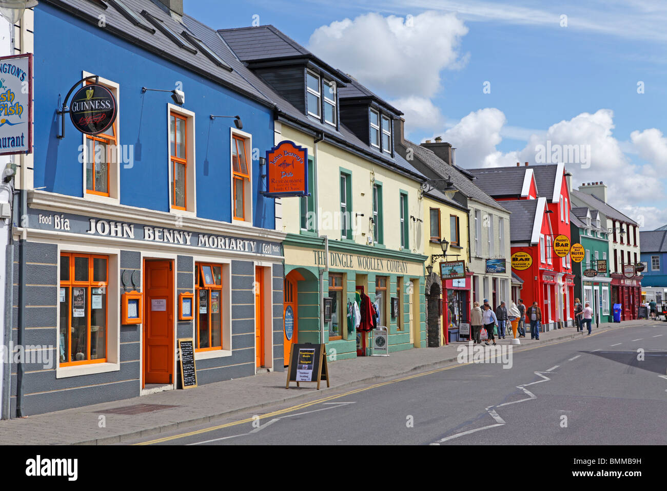 Dingle Town, Dingle Peninsula, Co. Kerry, Republic of Ireland Stock