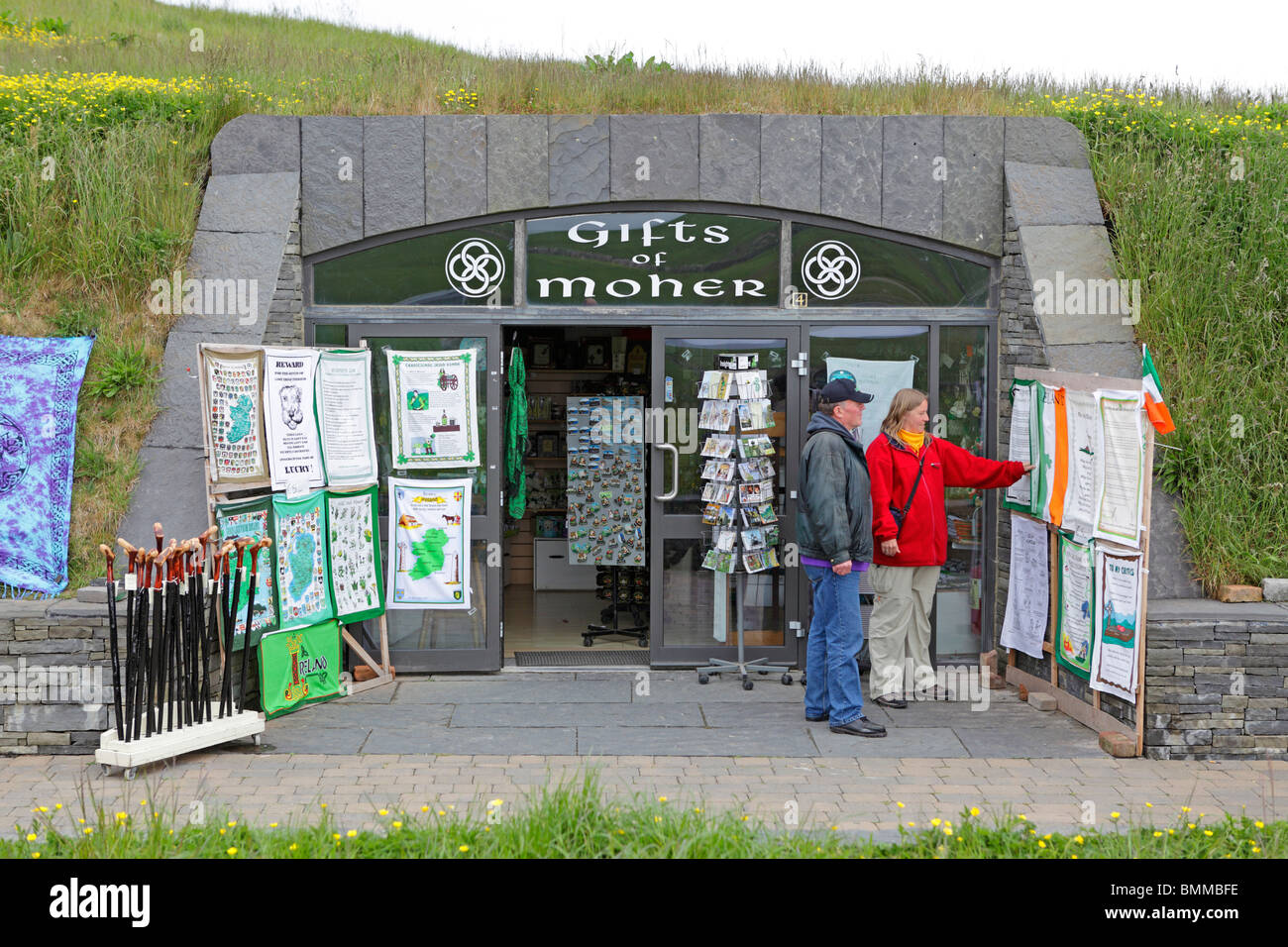 gift shop, Cliffs of Moher, Co. Clare, Republic of Ireland Stock Photo
