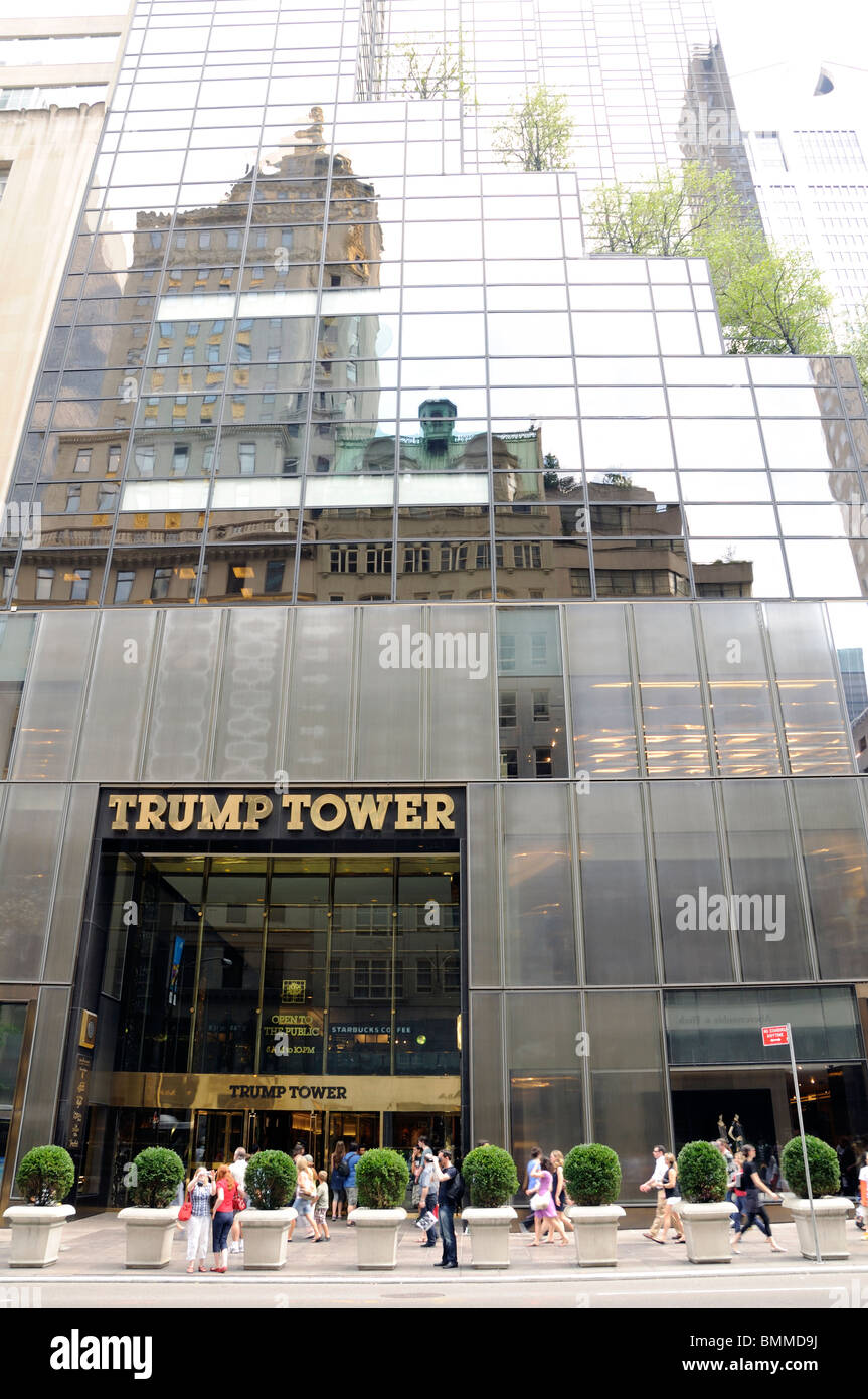 Trump tower new york apartment hi-res stock photography and images - Alamy