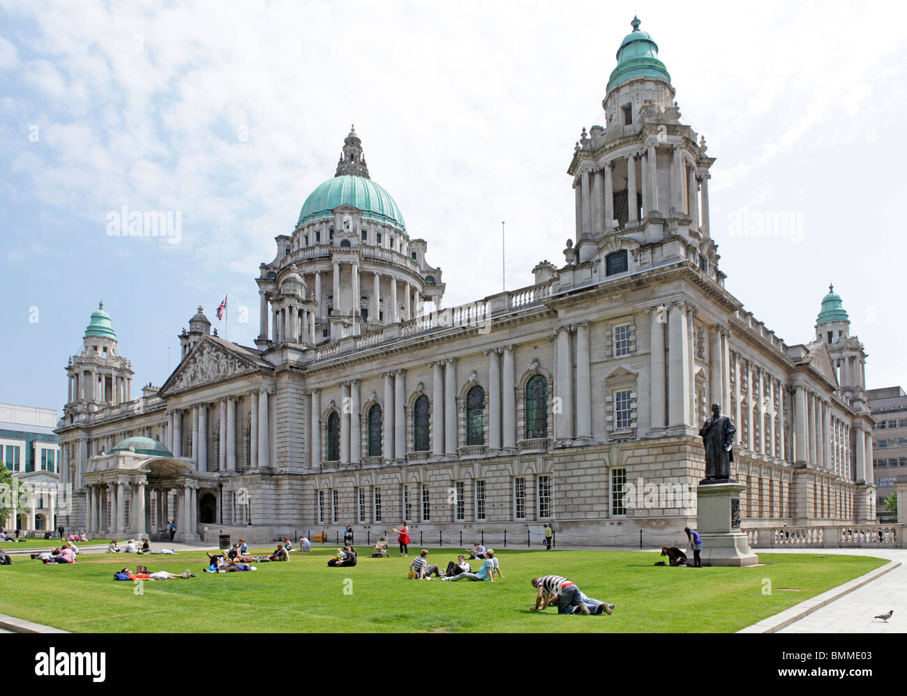 City Hall, Belfast, Northern Ireland Stock Photo