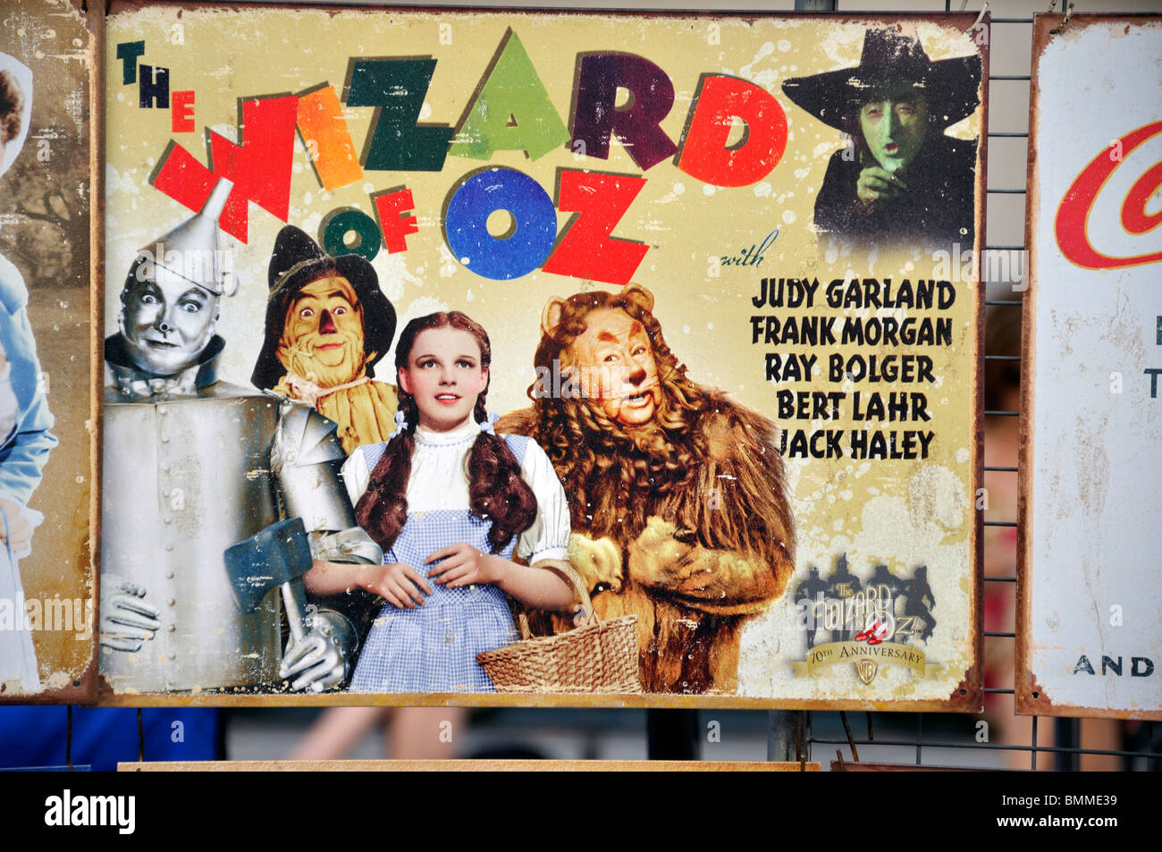 Retro poster (USA Stock Photo - Alamy