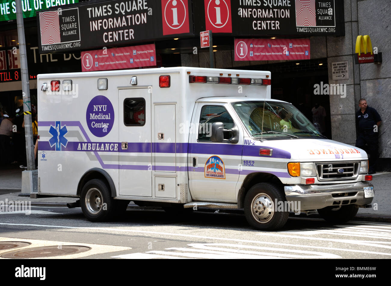 Ambulance, New York City, USA Stock Photo Alamy
