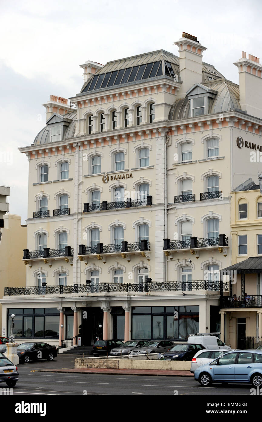 The Ramada Hotel on Brighton and Hove seafront UK 2010 - now a Mercure hotel Stock Photo