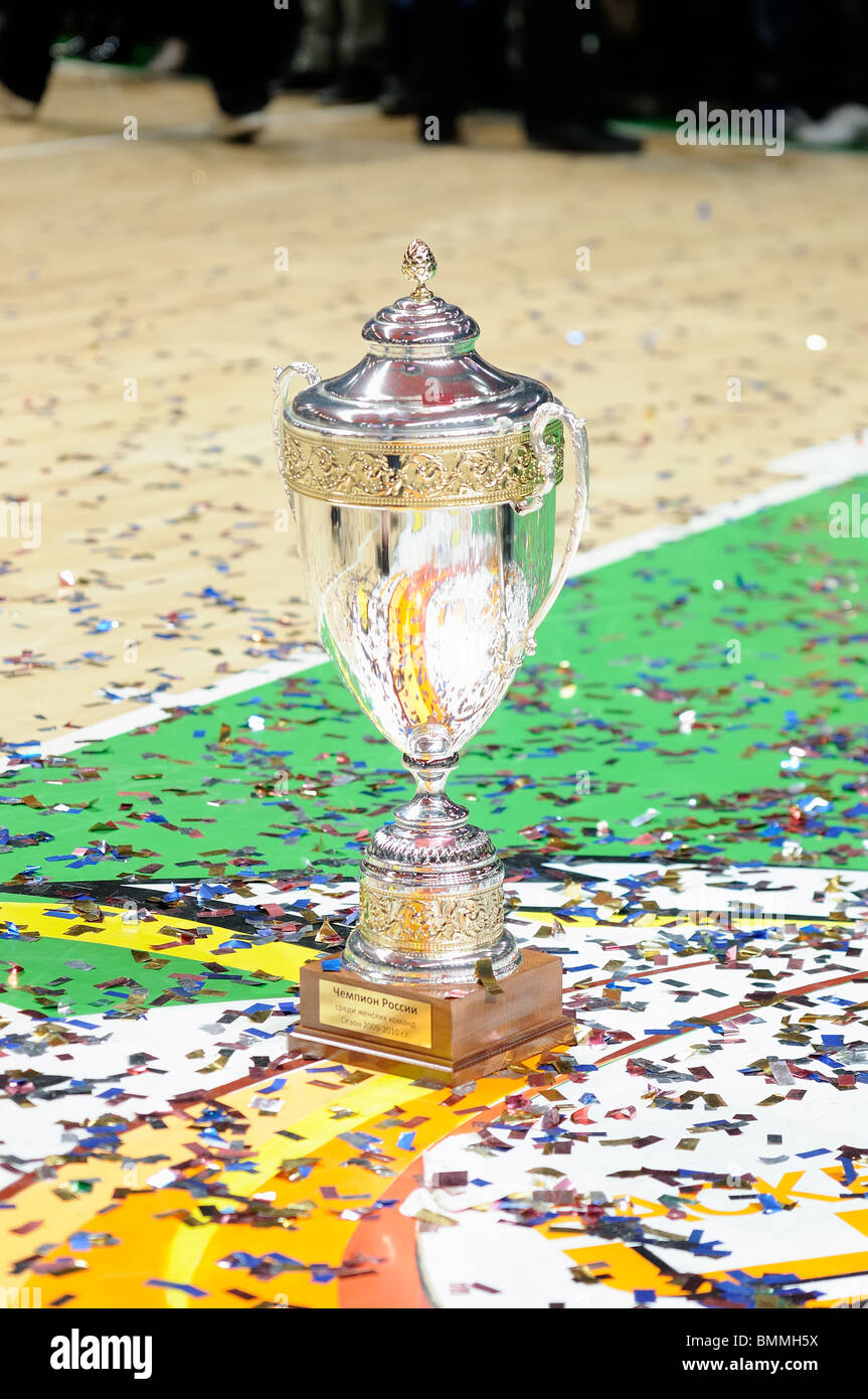 Russian Champions Cup Stock Photo