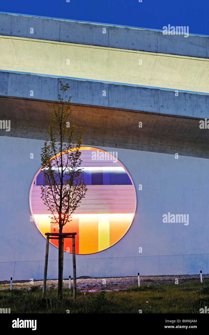 Detail of multi-storey car park, Eastgate Shopping Centre, Berlin-Marzahn,  Berlin, Germany, Europe Stock Photo - Alamy