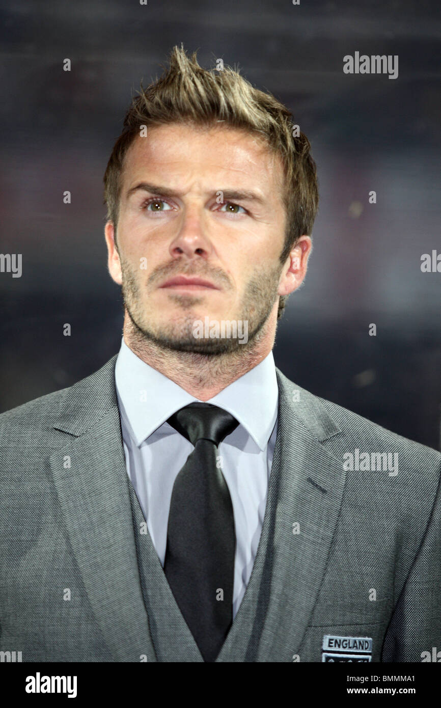 DAVID BECKHAM ENGLAND V USA ROYAL BAFOKENG STADIUM RUSTENBURG SOUTH ...