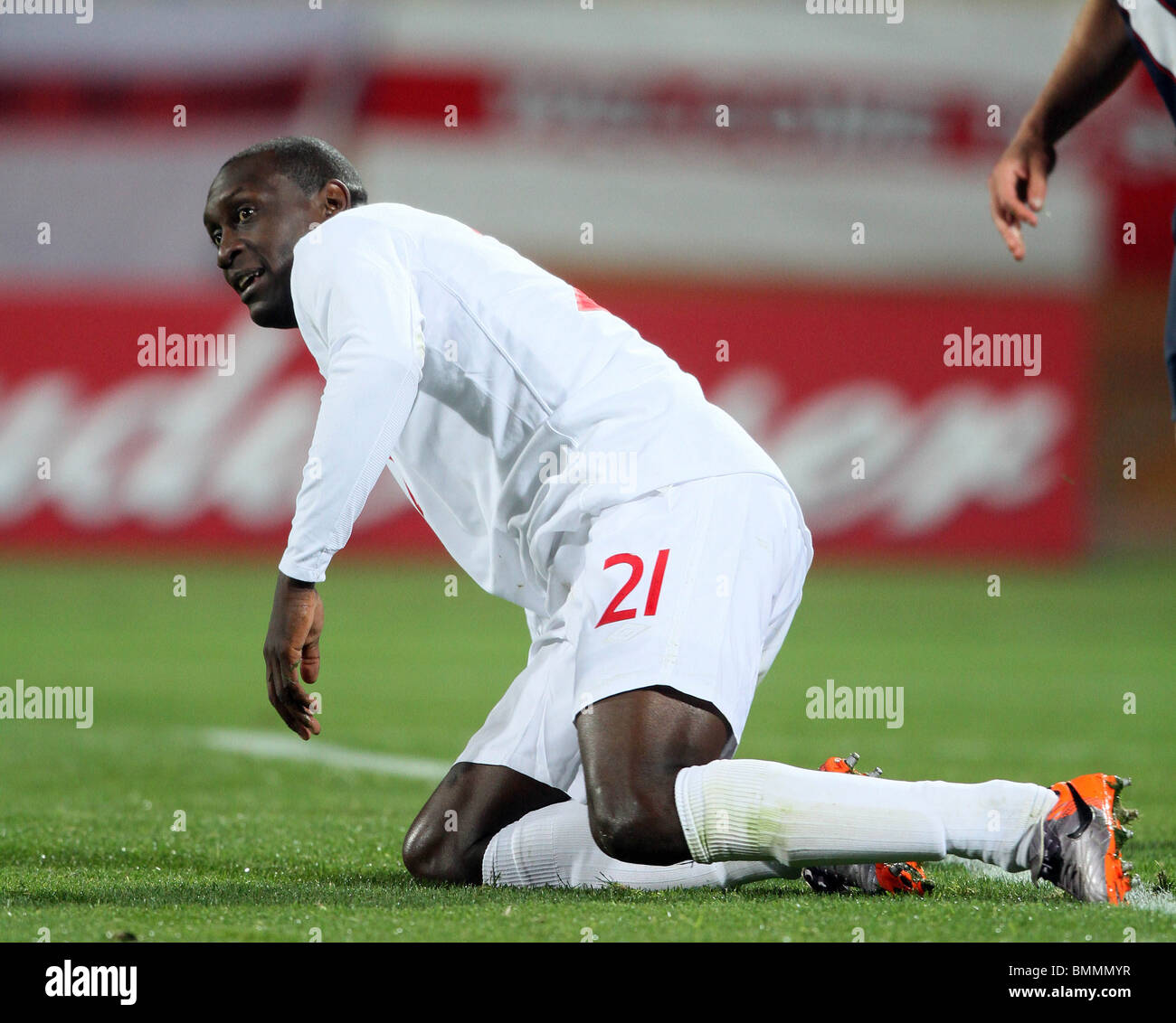 EMILE HESKEY ENGLAND V USA ROYAL BAFOKENG STADIUM RUSTENBURG SOUTH ...