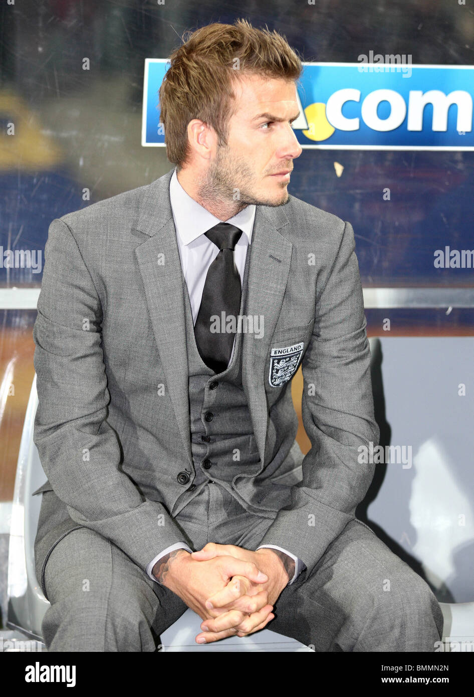 DAVID BECKHAM ENGLAND V USA ROYAL BAFOKENG STADIUM RUSTENBURG SOUTH ...